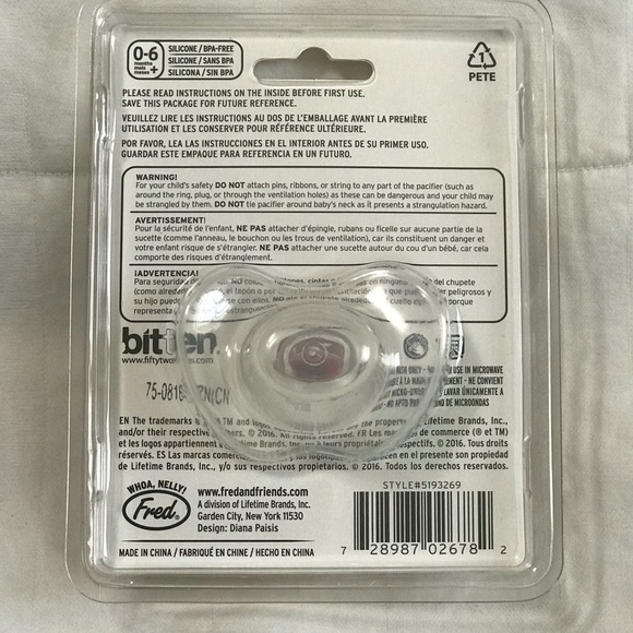 ✔️NWOT Stop Pacifier 🧸 - Picture 3 of 3